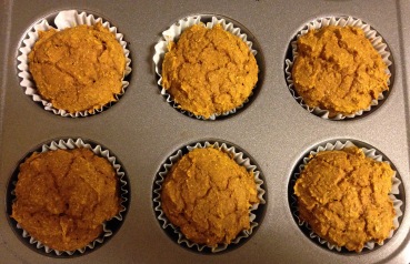 Pumpkin Muffins Finished Product